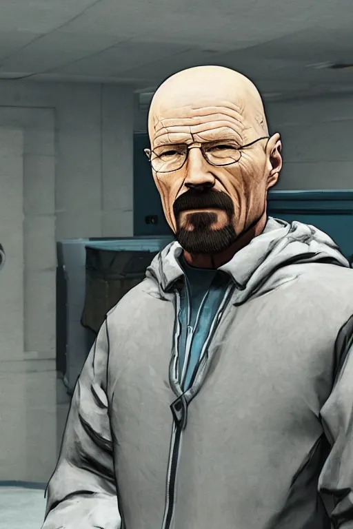 Image similar to walter white in apex legends