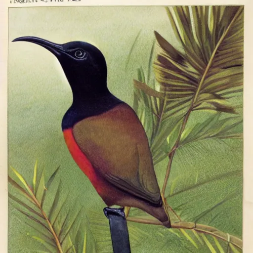 Image similar to Huia bird