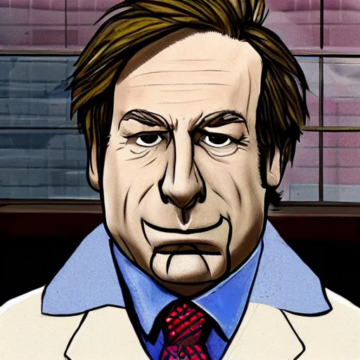 Prompt: Saul Goodman fursona