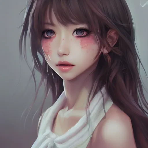 Prompt: cute girl art drawn full HD 4K highest quality realistic beautiful gorgeous natural artstyle by WLOP, Guweiz, Aztodio, Nixeu, Taejune Kim, yan gisuka, JeonSeok Lee, artgerm, Ross draws, zeronis, Chengwei Pan on artstation