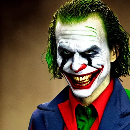 Image similar to Tom Cruise as The Joker