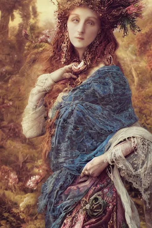 Prompt: elaborately hyperdetailed pre-raphaelite illustration of an extremely beautiful regal woman with an imponent crown, eerie mist and ethereal pink bubbles, Aetherpunk, atmospheric lighting, bright background, moonlight, high fantasy professionally painted digital art painting, smooth, sharp focus, highly detailed illustration highlights, backlight, golden ratio, 8K detail post-processing, symmetrical facial features, rich deep moody colors, award winning picture, Daily Deviation on DeviantArt, trending on cgsociety, featured on ArtstationHQ, very coherent symmetrical artwork, concept art