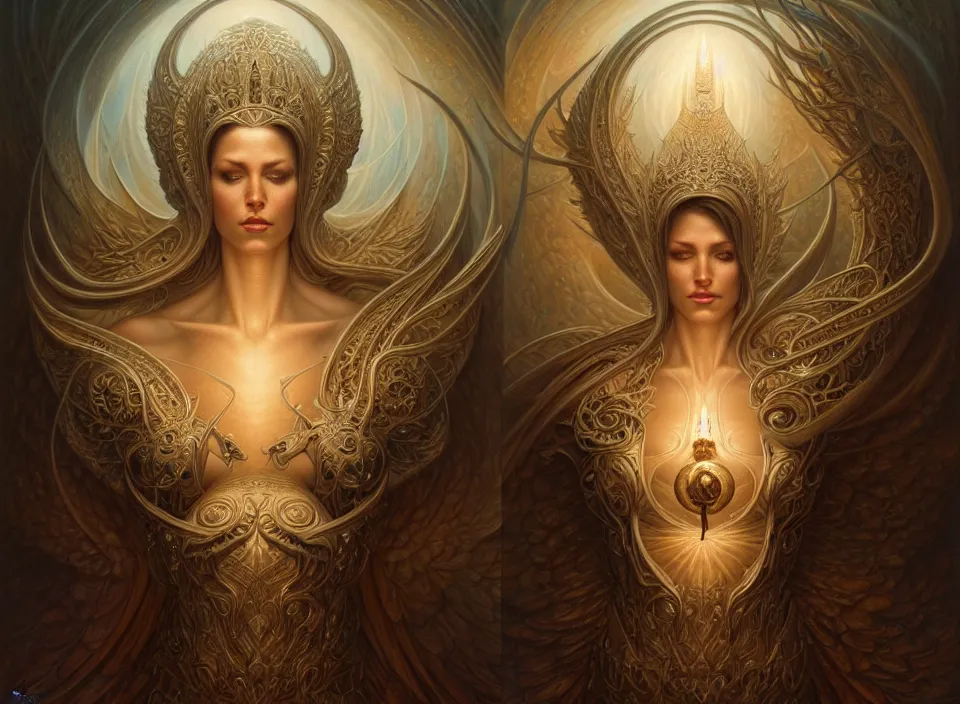 Image similar to heaven itself, intricate, elegant, highly detailed, centered, digital painting, artstation, concept art, smooth, sharp focus, illustration, artgerm, tomasz alen kopera, peter mohrbacher, donato giancola, joseph christian leyendecker, wlop, boris vallejo