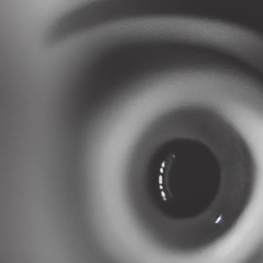 Image similar to closeup photo of a human eye, black and white photo, 8 k photography