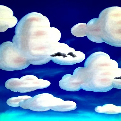 Image similar to kyle is a hoe written in the clouds, highly detailed sky clouds shot, hyper realistic