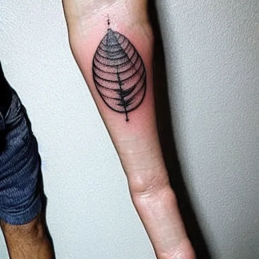 Image similar to cool minimal tattoo