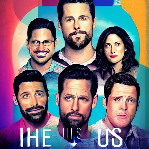 Prompt: tv show this is us ( 2 0 1 6 ), digital art