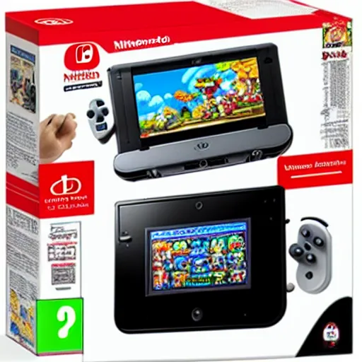 Image similar to nintendo 1 ds videogame console