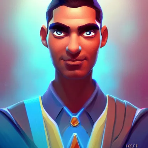 Image similar to Portrait of Horus, egyptian god, mattepainting concept Blizzard pixar maya engine on stylized background splash comics global illumination lighting artstation lois van baarle, ilya kuvshinov, rossdraws