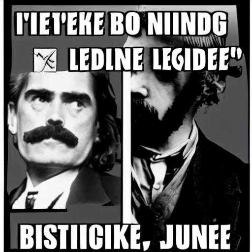 Image similar to friedrich nietzsche as the dude in the big lebowski