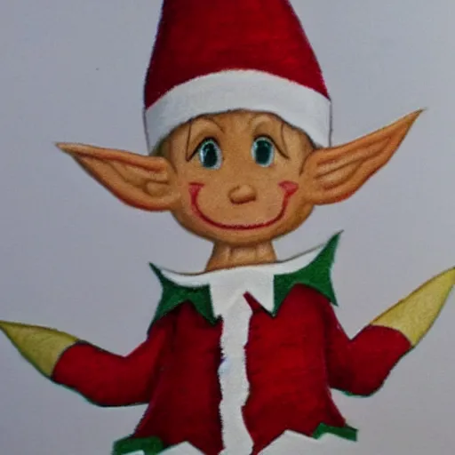 Prompt: just draw me a damn elf