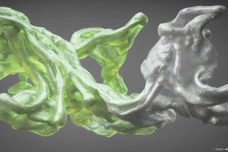 Image similar to Painful pleasures by Lynda Benglis, octane render, 4k, 8k