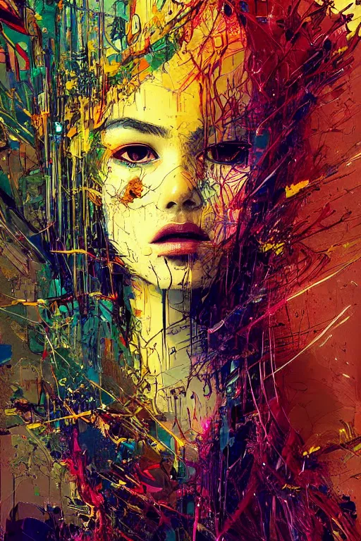 Prompt: abstract beauty, approaching perfection, pure form, golden ratio, minimalistic, unfinished, concept art, by carne griffiths and wadim kashin