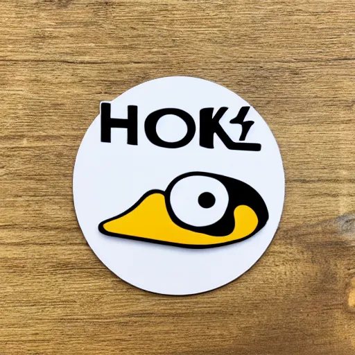Image similar to honk honk am goose sticker