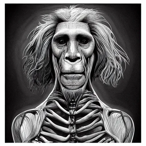 Image similar to “ david cronenberg ” canine anatomical drawing veterinary aerial horror shape canyon view 1 0 2 4 x 1 0 2 4