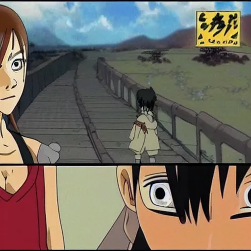 Image similar to emma watson screenshot from naruto (1999) anime emma watson as naruto uzamaki