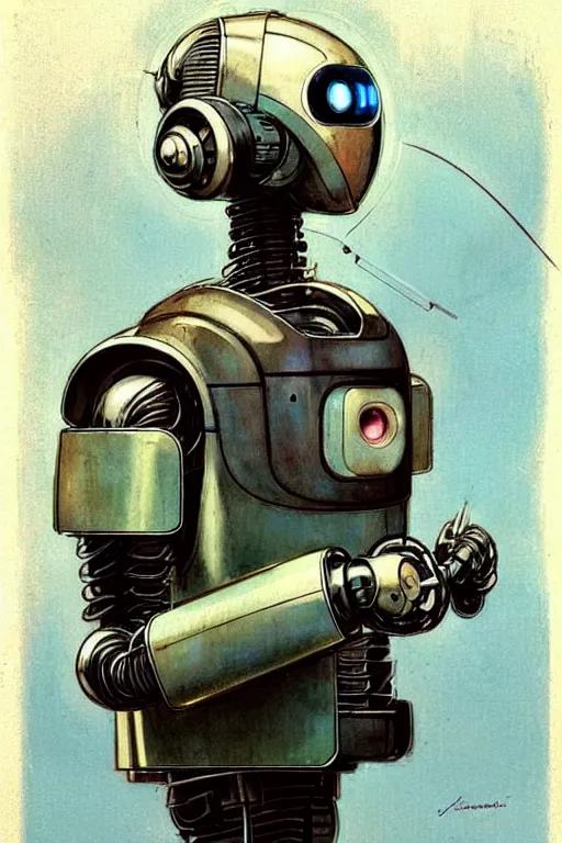 Image similar to ( ( ( ( ( 1 9 5 0 s retro future android robot doctor. muted colors. childrens layout, ) ) ) ) ) by jean - baptiste monge,!!!!!!!!!!!!!!!!!!!!!!!!!