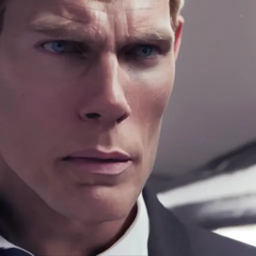 Image similar to Live Action Still of Jerma985 in James Bond, real life, hyperrealistic, ultra realistic, realistic, highly detailed, epic, HD quality, 8k resolution, body and headshot, film still