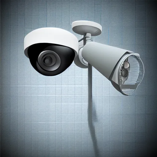 Image similar to “cctv camera cluster head person, cctv camera head, cgi render, photorealistic, cinematic”