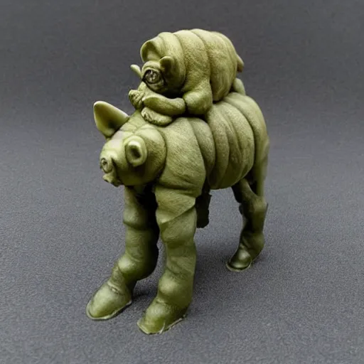 Image similar to tardigrade centaur