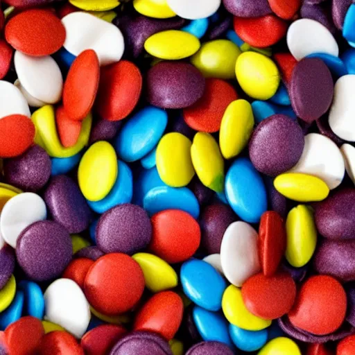 Image similar to peanut m & ms exploding, photo