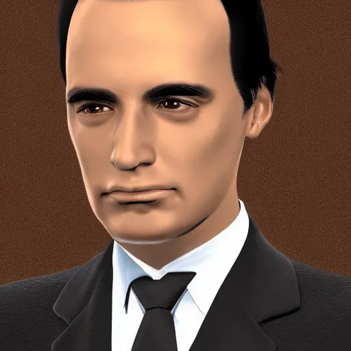 Prompt: portrait French man, 44 years, black hair, wearing a suit, 4K, photorealistic