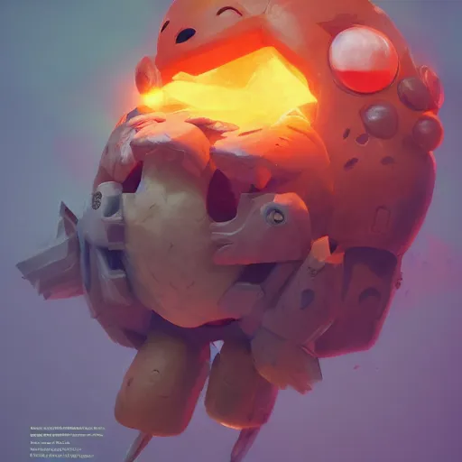 Prompt: portrait of legendary battle toast, pixar, pokemon, volumetric lighting, dynamic composition, art by sachin teng and sergey kolesov and ruan jia and heng z, fantasy, hyper detailed, ultra realistic, sharp focus, wildlife photography, national geographic, octane render, concept art