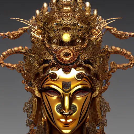 Prompt: naraka buddhist demon korean female, highly detailed, symmetrical long head, golden amber eyes, smooth marble surfaces, detailed ink illustration, raiden metal gear, cinematic smooth stone, deep aesthetic, concept art, post process, 4 k, carved marble texture and silk cloth, latex skin, highly ornate intricate details, in the style of 8 8 grzes
