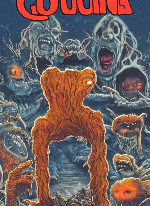 Image similar to The Thing (1982), Goosebumps book cover