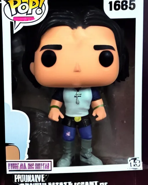 Image similar to Bret Hart Funko Pop. Photographic, photography