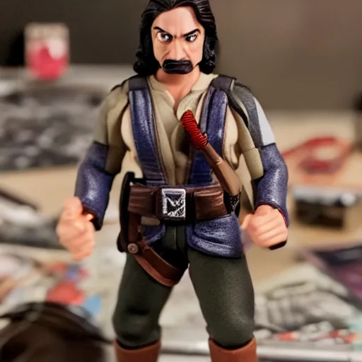 Prompt: inigo montoya hasbro g. i joe 4 k