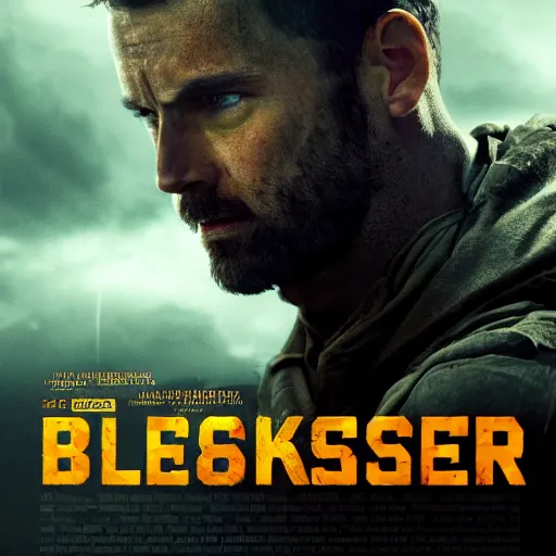 Image similar to cinema poster of blockbuster, 8k, post apocalypse, war themed, concept art, smooth, highly detailed, cinematic lighting, epic, sharp focus