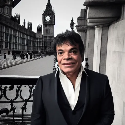 Image similar to juan gabriel visiting big ben