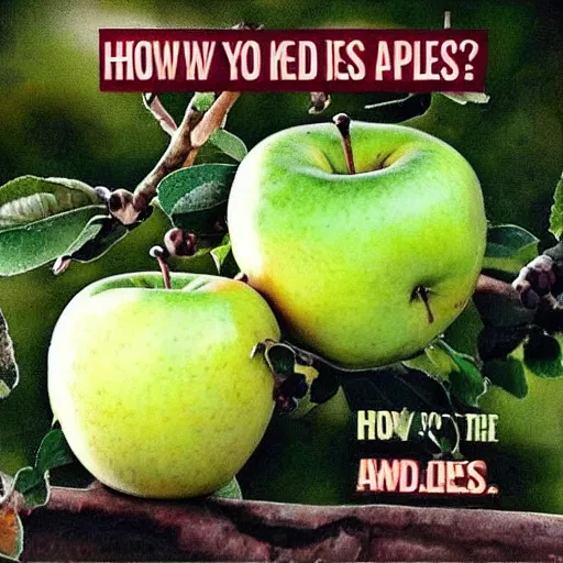 Image similar to how do you like them apples