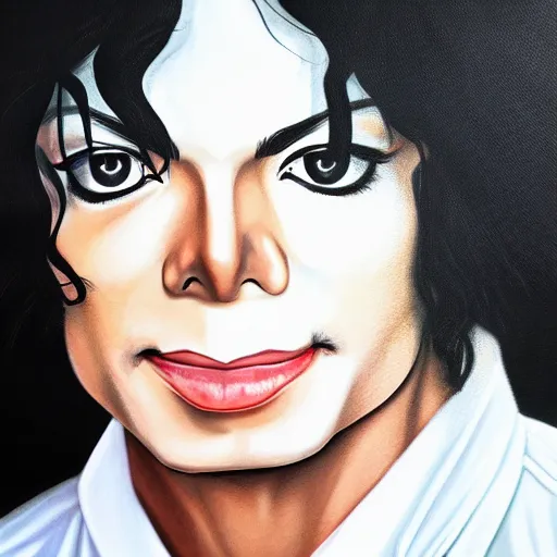 Image similar to ultra realistic portrait painting of michael jackson, art by masashi kishimoto, 4 k, naruto artstyle, cel shaded, highly detailed, epic lighting