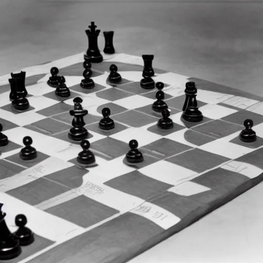 Image similar to an ancient artificial intelligence chess machine, 1914, Hito Steyerl, Shinya Tsukamoto