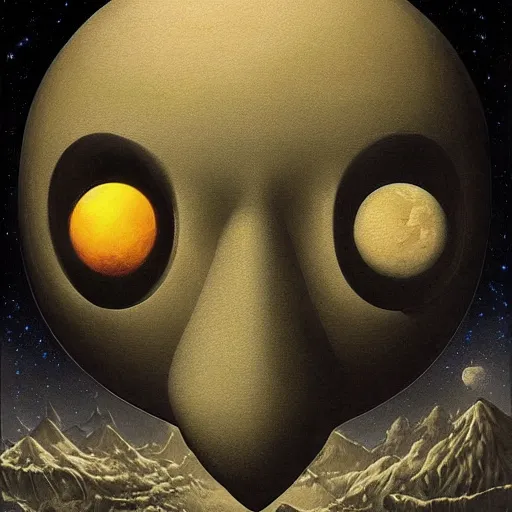 Image similar to “box art for The Legend Of Zelda Majora’s Mask with Moon by jaroslaw jasnikowski”