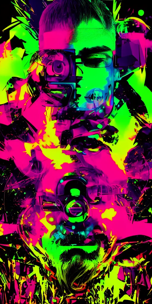 Fluo Party  Poster Designs