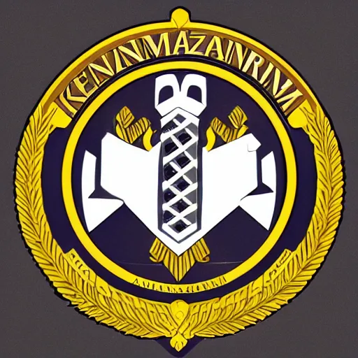 Prompt: Logo of Kernazun, armenian arms manufacturer