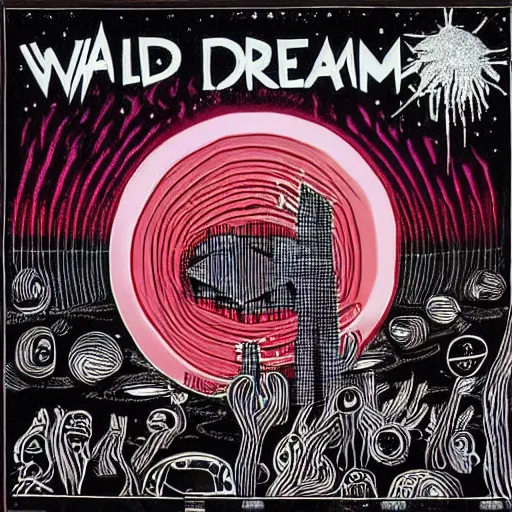 Image similar to You\'ve been dreamin\' Come with me I\'ll help you wake up, radiohead album art cover, by Stanley Donwood