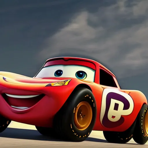 Image similar to beautiful muscular Pixar cars, photorealistic,