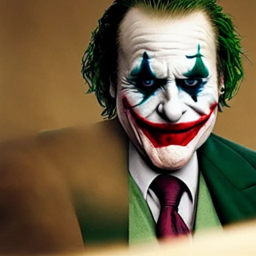 Prompt: Joker starring Danny DeVito