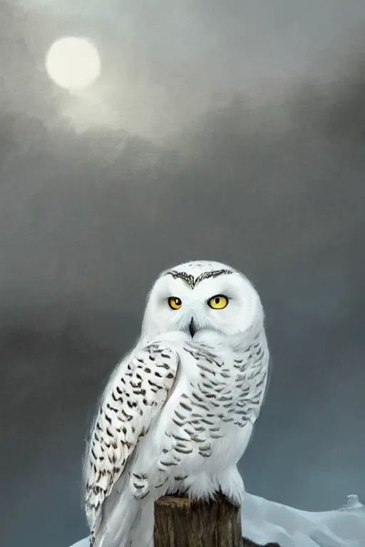 Prompt: snowy owl, water color, D&D, fantasy, highly detailed, digital painting, artstation, concept art, matte, sharp focus, illustration, art by Ivan Gantschev and Greg Rutkowski