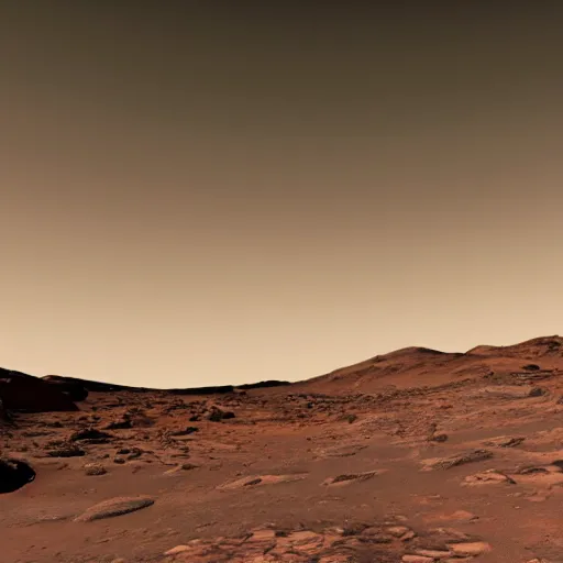 Prompt: a serene vast landscape on mars, ultra realistic, cinematic, beautiful lighting