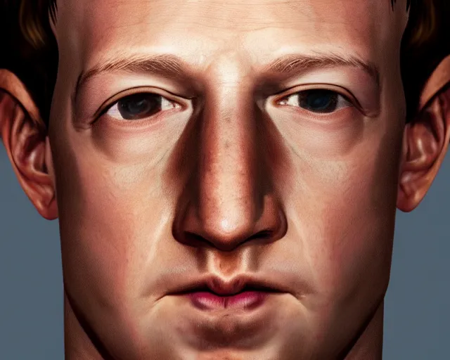 Image similar to extreme close - up of mark zuckerberg face with reptilian eyes and skin, award winning photography, extremely detailed, artstation, 8 k, sinister dramatic lighting