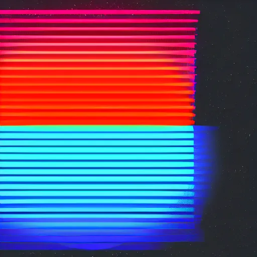 Image similar to flag of finland, retrowave