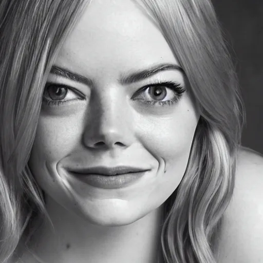 Image similar to angel emma stone, portrait, sharp focus, award winning dslr photography, clear image, global illumination, radiant lighting, intricate environment