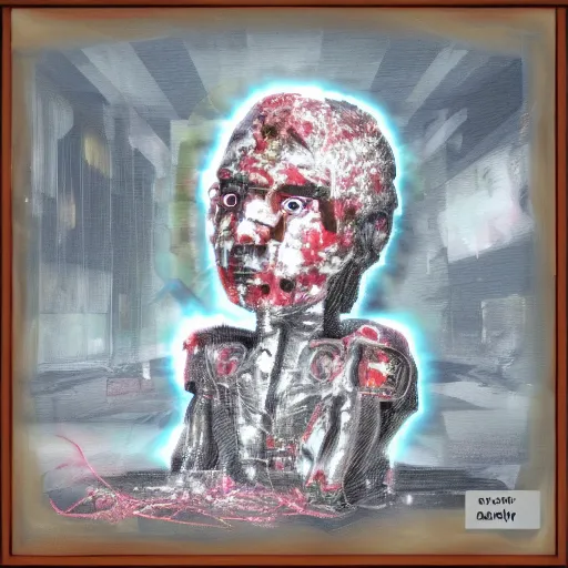 Prompt: average ai art hater