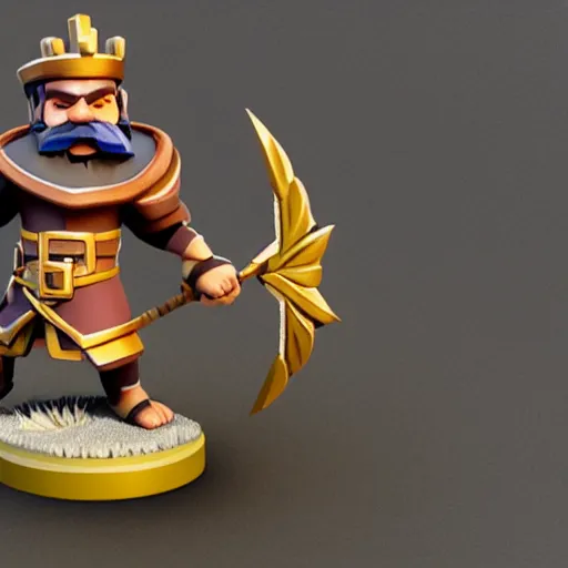 Image similar to a clash royale unit of a wind wizard, very detailed