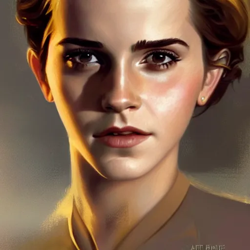 Image similar to Emma Watson's and Grace Kelly's faces combined as a super hero, western, D&D, fantasy, intricate, elegant, highly detailed, digital painting, artstation, concept art, matte, sharp focus, illustration, art by Artgerm and Greg Rutkowski and Alphonse Mucha